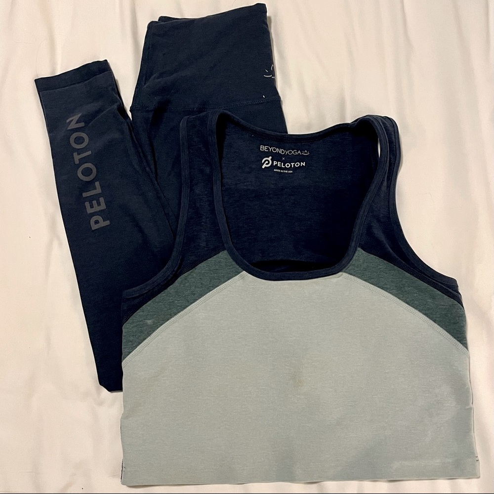 Beyond Yoga X Peloton Set